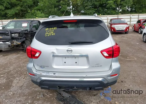 2019 Nissan Pathfinder Platinum из США, поврежденный, VIN 5N1DR2MM9KC609892